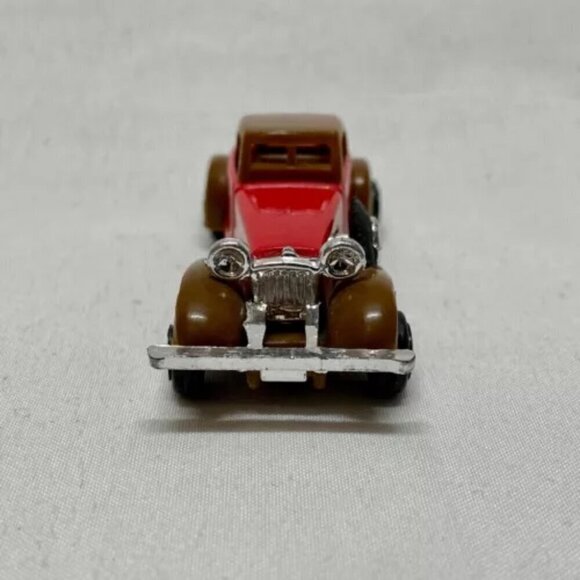 1930's Rolls Royce Playboy Cabrio Red 1:64 Die-cast Model Car Good Vintage - Picture 2 of 8